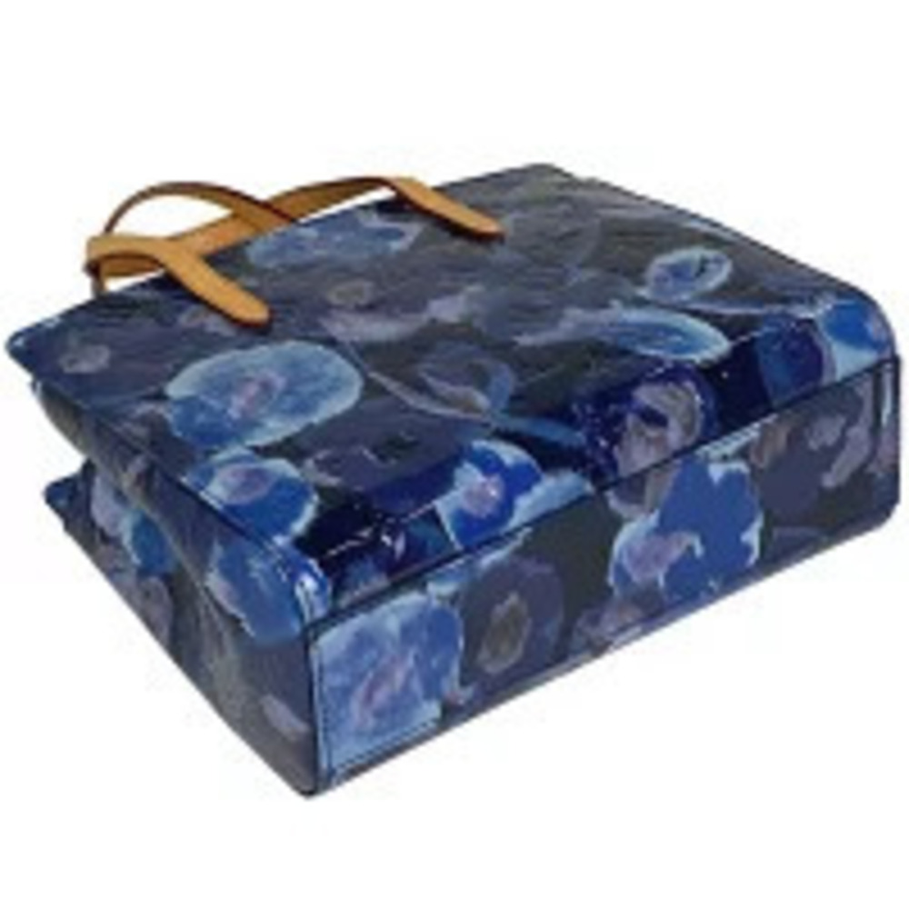 Louis Vuitton Enamel Vernis Flower Handbag Monogram Ikat Bag Catalina Tote
